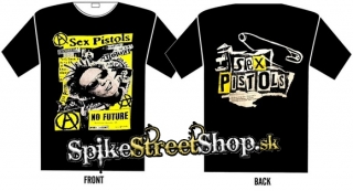 SEX PISTOLS - Anarchy No Future - čierne pánske tričko