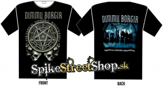 DIMMU BORGIR - Puritanical Euphoric Misanthropia - čierne pánske tričko