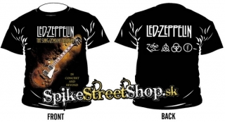 LED ZEPPELIN - The Song Remains The Same - čierne pánske tričko