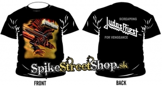 JUDAS PRIEST - Screaming For Vengeance - čierne pánske tričko