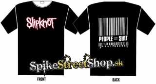 SLIPKNOT - People = Shit - čierne pánske tričko