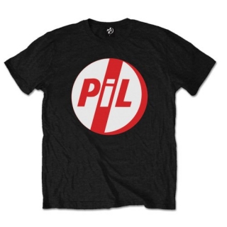 PUBLIC IMAGE LTD - Logo - čierne pánske tričko