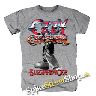 OZZY OSBOURNE - Blizzard Of Ozz - šedé pánske tričko
