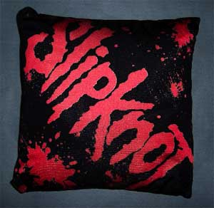 SLIPKNOT - Red Logo - vankúš