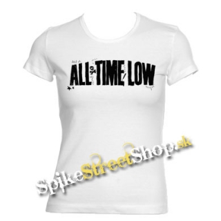 ALL TIME LOW - Logo - biele dámske tričko