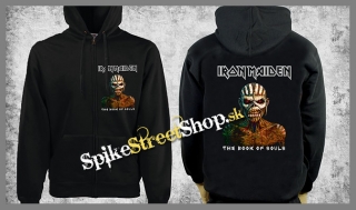IRON MAIDEN - The Book Of Souls - čierna pánska mikina na zips