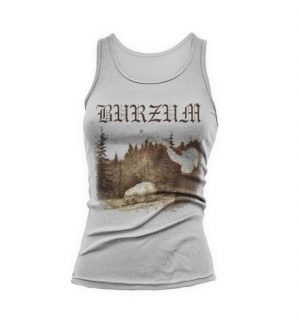 BURZUM - Filosofem - Ladies Vest Top - šedé