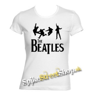 BEATLES - Jump - biele dámske tričko