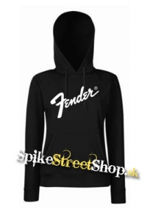 FENDER - Logo - čierna dámska mikina