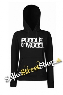 PUDDLE OF MUDD - Logo - čierna dámska mikina