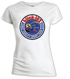 BLINK 182 - Bunny Seal - biele dámske tričko