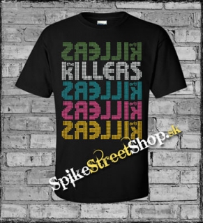 KILLERS - Multi Logo - čierne pánske tričko