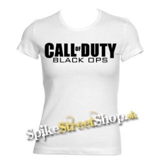 CALL OF DUTY - Black Ops - biele dámske tričko