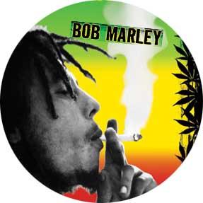 BOB MARLEY - Motív 05 -  odznak