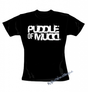 PUDDLE OF MUDD - Logo - čierne dámske tričko