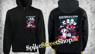 SYSTEM OF A DOWN - Elephant - čierna pánska mikina na zips