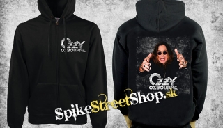 OZZY OSBOURNE - Portrait - čierna pánska mikina na zips