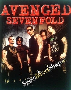 AVENGED SEVENFOLD - Band - chrbtová nášivka