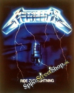 METALLICA - Ride The Lightning - chrbtová nášivka