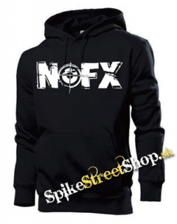 NOFX - Logo - čierna pánska mikina