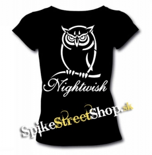 NIGHTWISH - Owl - čierne dámske tričko