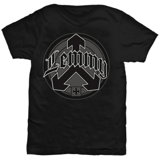 LEMMY - Arrow Logo - čierne pánske tričko