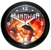 MANOWAR - nástenné hodiny