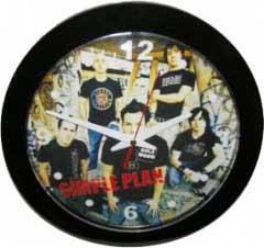 SIMPLE PLAN - nástenné hodiny
