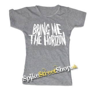 BRING ME THE HORIZON - Logo - šedé dámske tričko