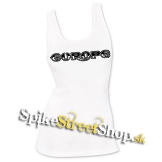 EUROPE - Logo - Ladies Vest Top - biele