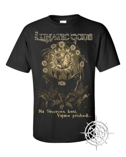 LUNATIC GODS - Na Slncovom koni, Vajano prichodí - čierne pánske tričko