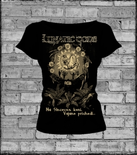 LUNATIC GODS - Na Slncovom koni, Vajano prichodí - dámske tričko