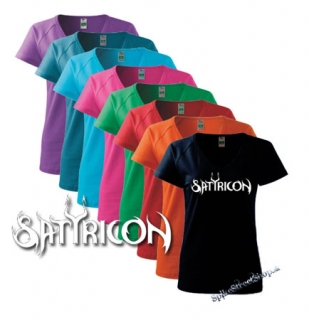 SATYRICON - Logo - farebné dámske tričko