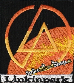 LINKIN PARK - Orange LP Logo- nažehlovacia nášivka