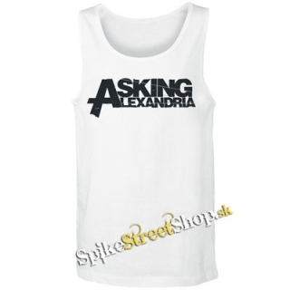 ASKING ALEXANDRIA - Logo - Mens Vest Tank Top - biele