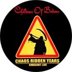 CHILDREN OF BODOM - Chaos - okrúhla podložka pod pohár