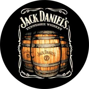 JACK DANIELS - Motiv 4 - okrúhla podložka pod pohár