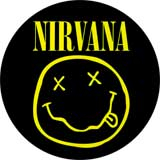 NIRVANA - Wellow Smile - okrúhla podložka pod pohár