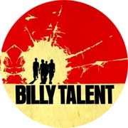 BILLY TALENT - Motive 5 - okrúhla podložka pod pohár