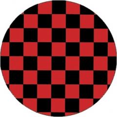 SKA ŠACHOVNICA - červenočierna - odznak