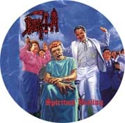 DEATH - Spiritual Healing - okrúhla podložka pod pohár