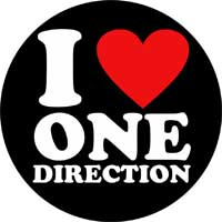 ONE DIRECTION - I Love - okrúhla podložka pod pohár