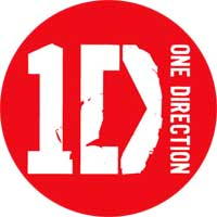 ONE DIRECTION - Red - okrúhla podložka pod pohár