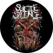 SUICIDE SILENCE - Cross - okrúhla podložka pod pohár