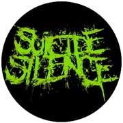 SUICIDE SILENCE - Green Logo - okrúhla podložka pod pohár