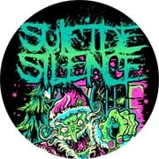 SUICIDE SILENCE - Santa - okrúhla podložka pod pohár