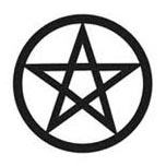 PENTAGRAM - 3 - okrúhla podložka pod pohár