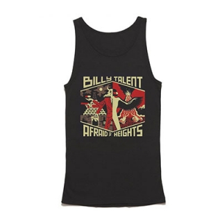 BILLY TALENT - Afraid Of Heights - Mens Vest Tank Top - čierne