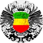 RASTA REGGAE TRIBE - okrúhla podložka pod pohár