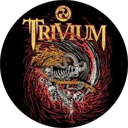 TRIVIUM - Skull Dragon - okrúhla podložka pod pohár
